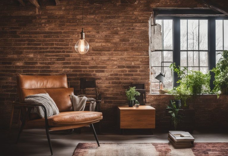 Jak urządzić salon z cegłą na ścianie: aranżacje, inspiracje i pomysły