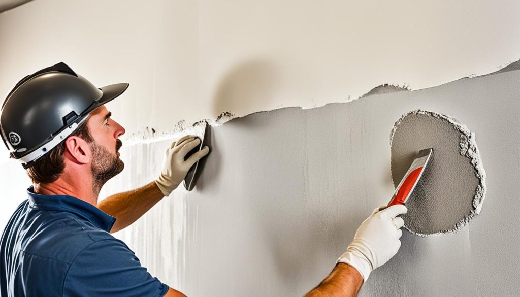 montaż tynku gipsowego