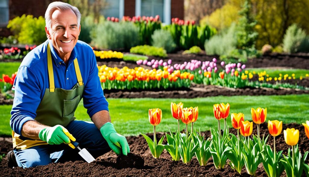 Prace ogrodowe wczesną wiosną Prace ogrodowe wczesną wiosną