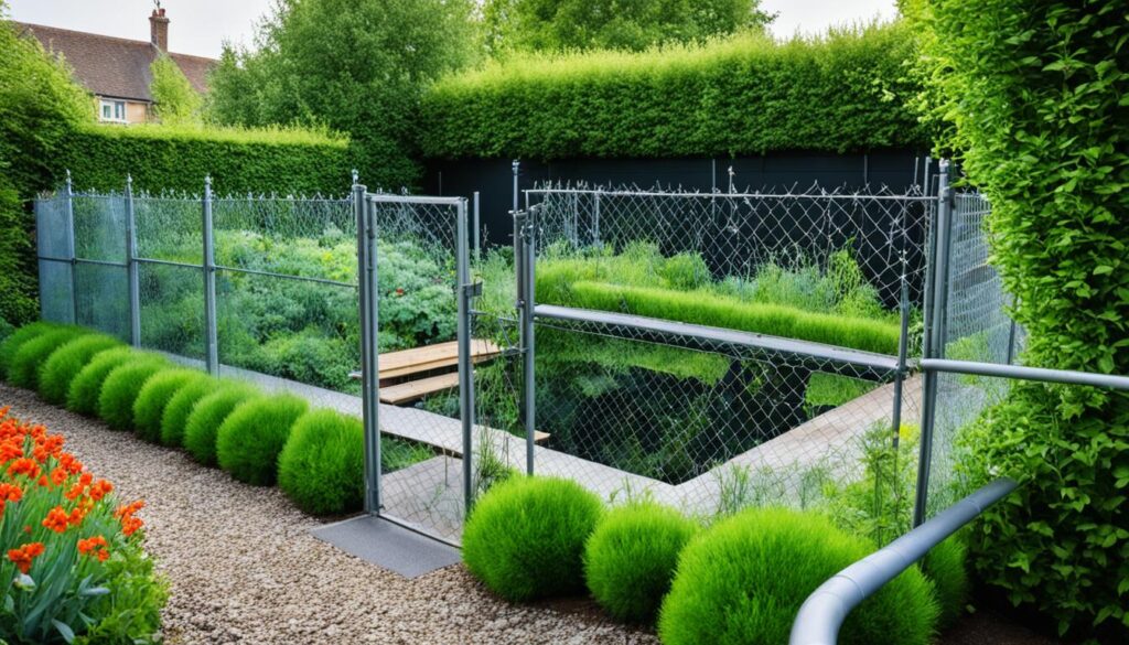 ochrona ogrodu przed lisami