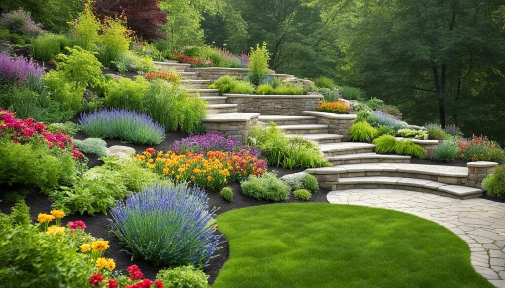 projektowanie ogrodu na skarpie