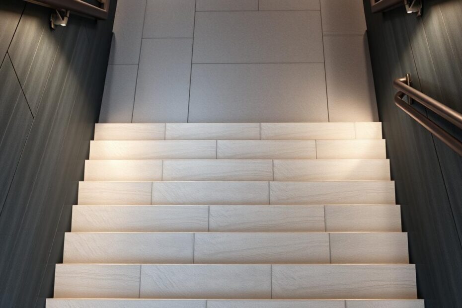 jak wykończyć schody z płytek