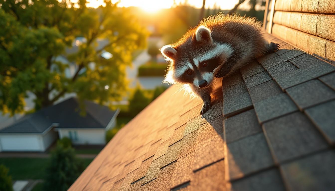 Jak kuna wchodzi na dach