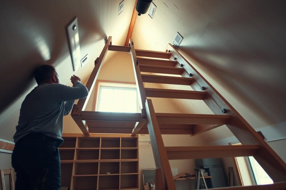Jak zamontować schody strychowe