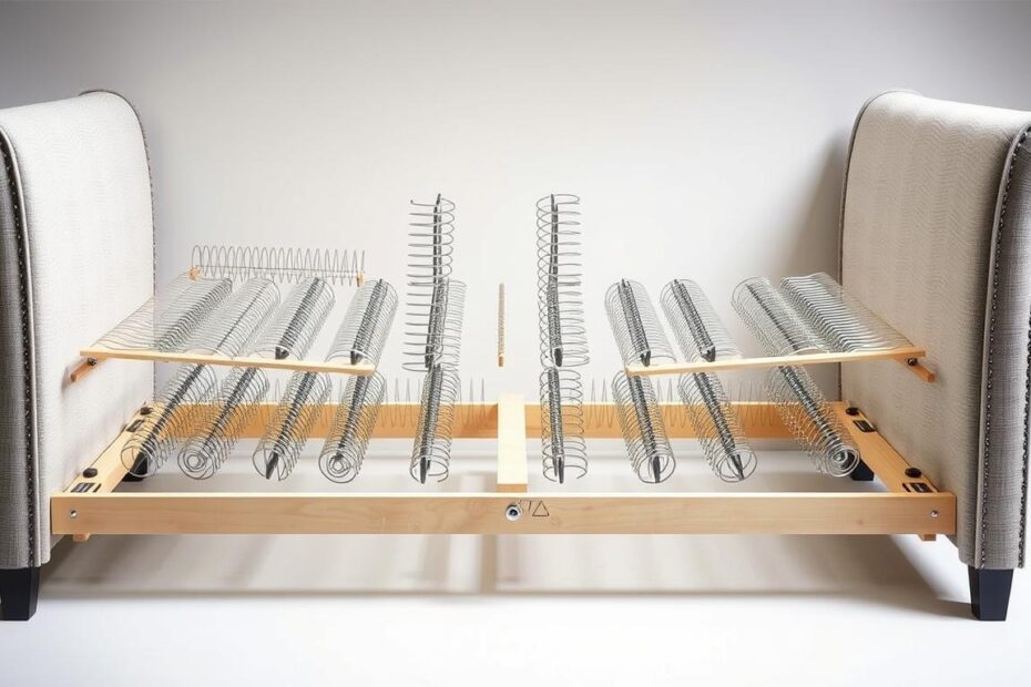 Jak zamontować sprężyny w łóżku