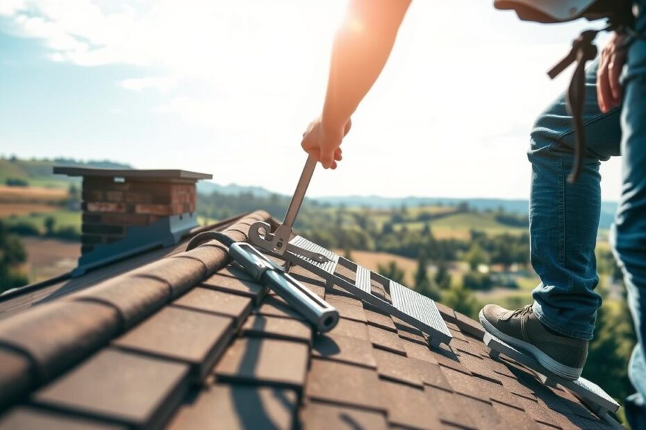 Jak zamontować stopnie kominiarskie