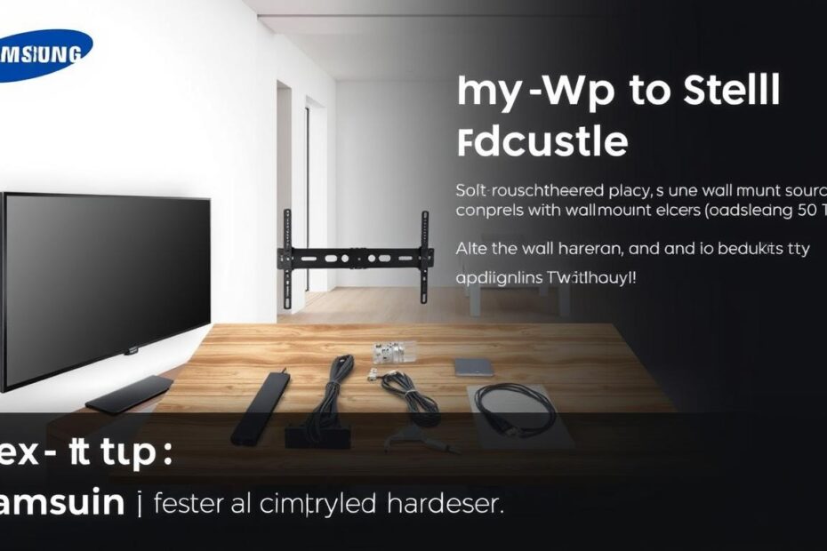 Jak zamontować uchwyt do telewizora samsung