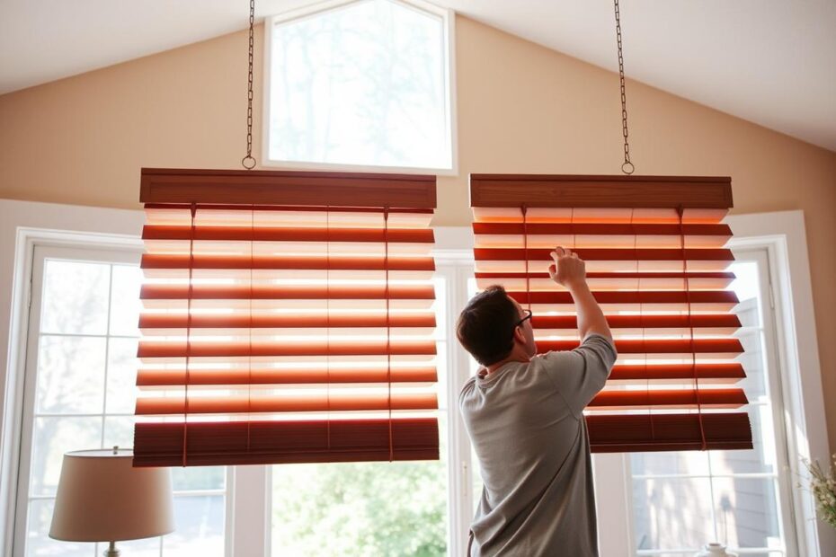 Jak zamontować żaluzje drewniane