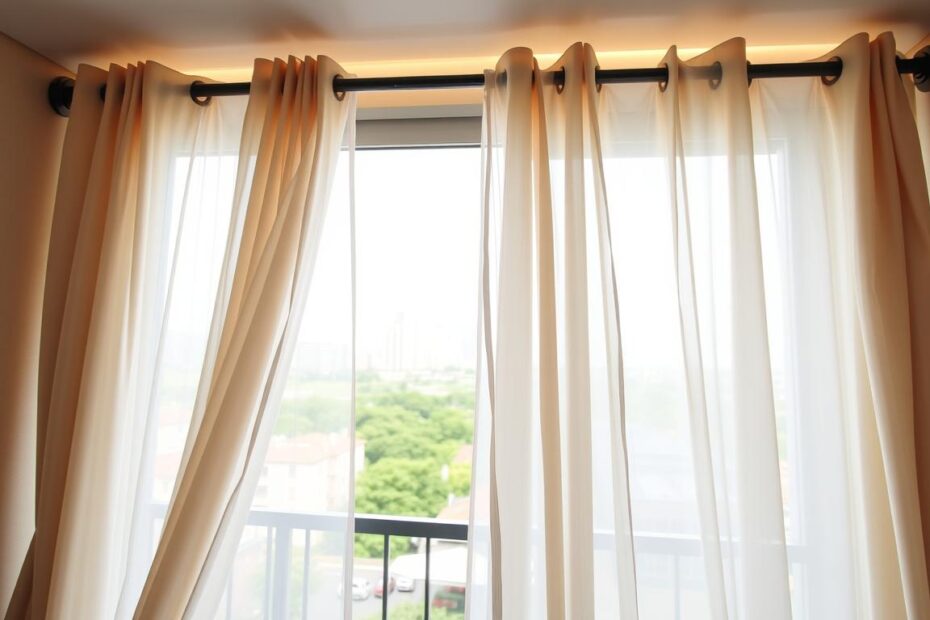 Jak zamontować zasłony na balkonie