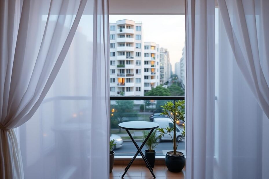 Jak zamontować zasłony na balkonie w bloku