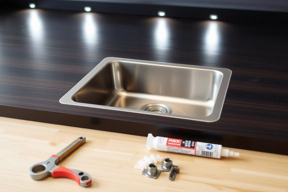 Jak zamontować zlew w blacie