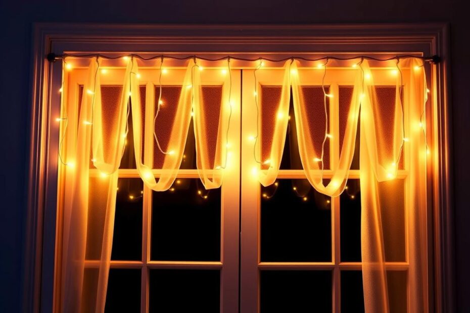 Kurtyna świetlna na okno jak zamontować