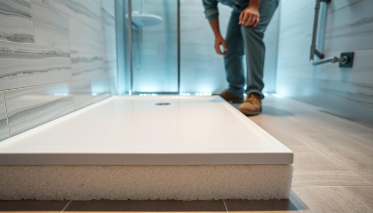 Jak zamontować brodzik na styropianie