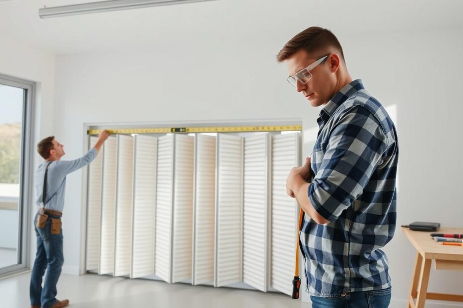 Jak zamontować drzwi harmonijkowe