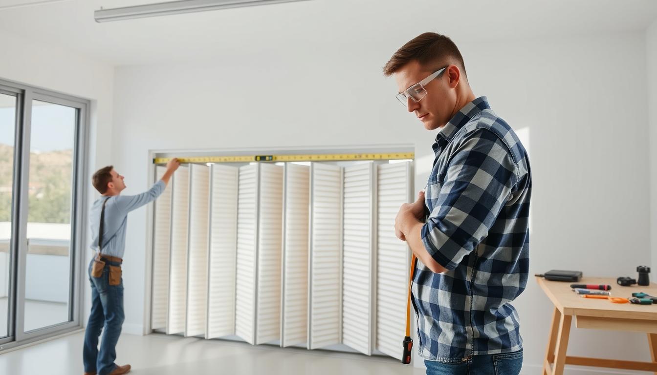 Jak zamontować drzwi harmonijkowe