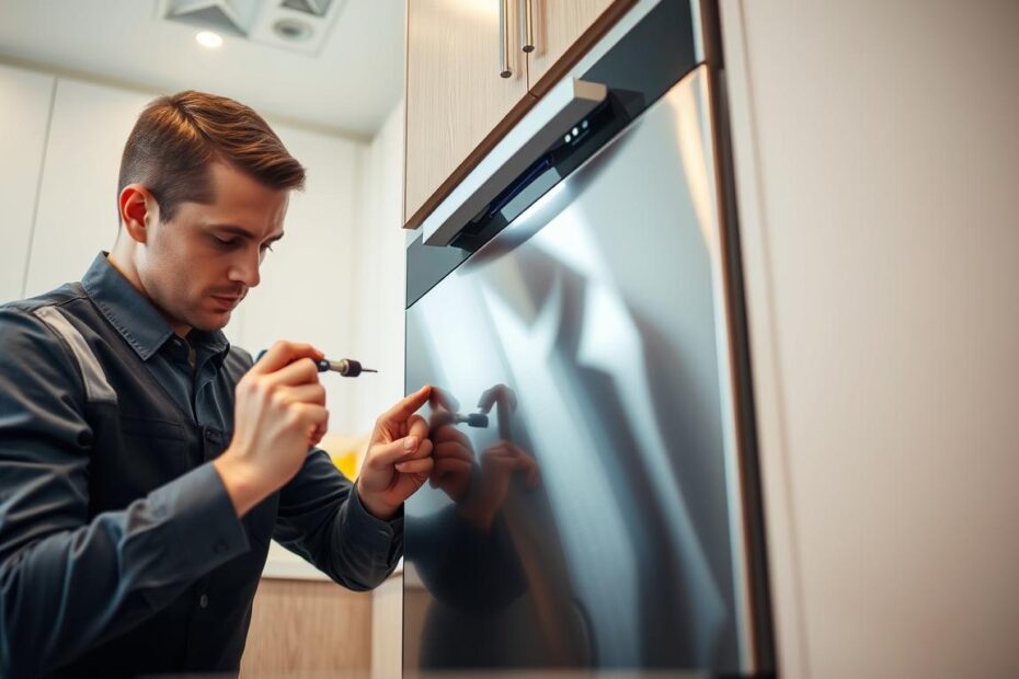 Jak zamontować front do zmywarki Electrolux