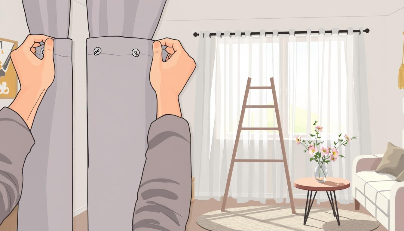 Jak zamontować haczyki do firan